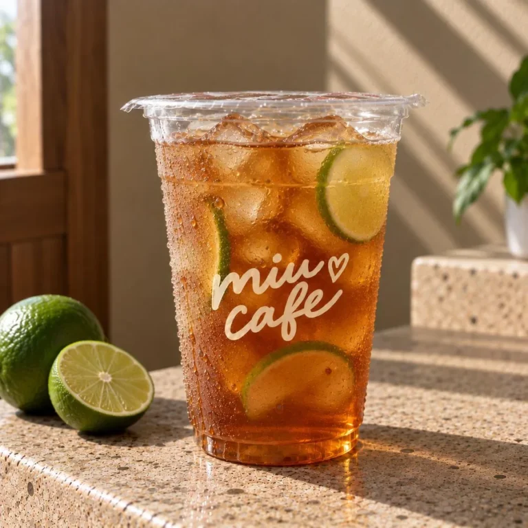 Iced Lime Tea